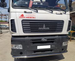 Тюнинг внедорожника Защита переднего бампера МАЗ 6312