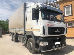 Тюнинг внедорожника Защита переднего бампера МАЗ 6312
