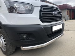 Тюнинг внедорожника Защита переднего бампера Ford Transit 2018
