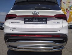 Тюнинг внедорожника Защита заднего бампера Hyundai Santa Fe 2021