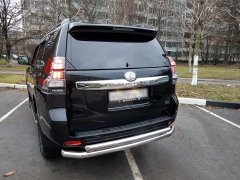 Тюнинг внедорожника Защита заднего бампера Toyota Land Cruiser Prado 150 2010