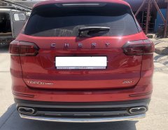 Тюнинг внедорожника Защита заднего бампера Chery Tiggo 8 Pro 2021
