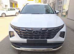Тюнинг внедорожника Защита переднего бампера Hyundai Tucson 2021