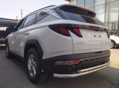 Тюнинг внедорожника Защита заднего бампера Hyundai Tucson 2021