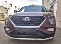 Тюнинг внедорожника Защита переднего бампера Hyundai Creta 2021