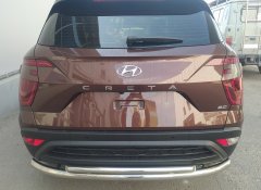 Тюнинг внедорожника Защита заднего бампера Hyundai Creta 2021