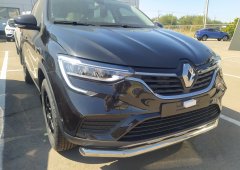 Тюнинг внедорожника Защита переднего бампера Renault Arkana 2018