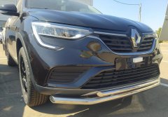 Тюнинг внедорожника Защита переднего бампера Renault Arkana 2018