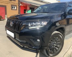 Тюнинг внедорожника Защита переднего бампера Toyota Land Cruiser Prado 150 2017