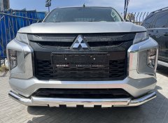 Тюнинг внедорожника Защита переднего бампера Mitsubishi L200 2019