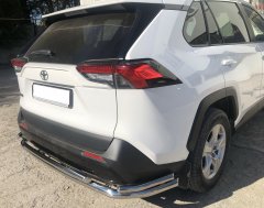 Тюнинг внедорожника Защита заднего бампера Toyota RAV4 2019