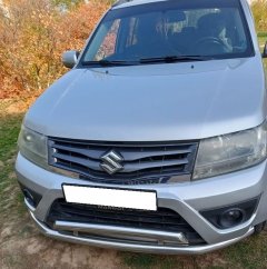 Тюнинг внедорожника Защита переднего бампера Suzuki Grand Vitara 2013