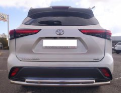 Тюнинг внедорожника Защита заднего бампера Toyota Highlander 2021