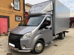 Тюнинг внедорожника Порог труба с проступью ГАЗ Газель Next