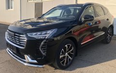 Тюнинг внедорожника Защита переднего бампера Haval Jolion 2021 
