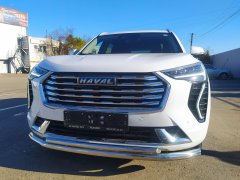 Тюнинг внедорожника Защита переднего бампера Haval Jolion 2021 