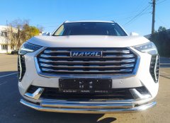 Тюнинг внедорожника Защита переднего бампера Haval Jolion 2021 