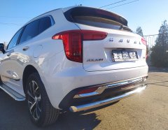Тюнинг внедорожника Защита заднего бампера Haval Jolion 2021 