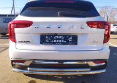 Тюнинг внедорожника Защита заднего бампера Haval Jolion 2021 