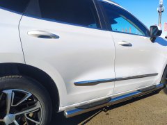 Тюнинг внедорожника Порог труба с проступью Haval Jolion 2021 
