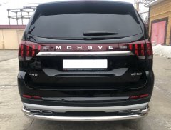Тюнинг внедорожника Защита заднего бампера KIA Mohave 2021