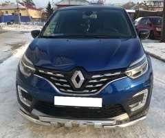 Тюнинг внедорожника Защита переднего бампера Renault Kaptur 2021