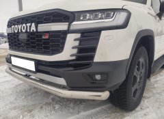 Тюнинг внедорожника Защита переднего бампера Toyota Land Cruiser 300 GR Sport 2021