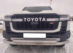 Тюнинг внедорожника Защита переднего бампера Toyota Land Cruiser 300 GR Sport 2021