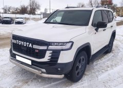 Тюнинг внедорожника Защита переднего бампера Toyota Land Cruiser 300 GR Sport 2021