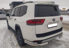 Тюнинг внедорожника Защита заднего бампера Toyota Land Cruiser 300 GR Sport 2021