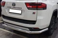 Тюнинг внедорожника Защита заднего бампера Toyota Land Cruiser 300 GR Sport 2021