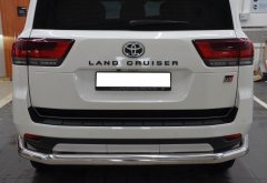 Тюнинг внедорожника Защита заднего бампера Toyota Land Cruiser 300 GR Sport 2021
