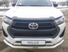 Тюнинг внедорожника Защита переднего бампера Toyota Hilux 2021