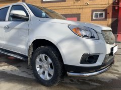 Тюнинг внедорожника Защита переднего бампера JAC T6