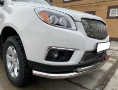 Тюнинг внедорожника Защита переднего бампера JAC T6
