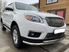 Тюнинг внедорожника Защита переднего бампера JAC T6