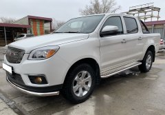 Тюнинг внедорожника Пороги с накладным листом JAC T6
