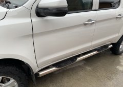 Тюнинг внедорожника Порог труба с проступью JAC T6