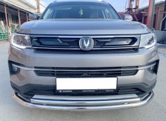 Тюнинг внедорожника Защита переднего бампера Changan CS35 Plus 2021