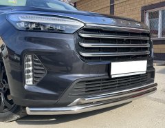 Тюнинг внедорожника Защита переднего бампера Chery Exeed VX 2022
