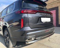 Тюнинг внедорожника Защита заднего бампера Chery Exeed VX 2022