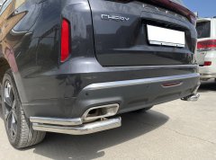 Тюнинг внедорожника Защита заднего бампера Chery Exeed VX 2022