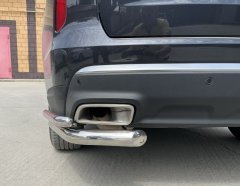 Тюнинг внедорожника Защита заднего бампера Chery Exeed VX 2022