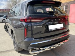 Тюнинг внедорожника Защита заднего бампера Chery Exeed VX 2022