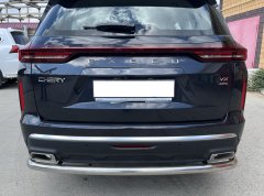 Тюнинг внедорожника Защита заднего бампера Chery Exeed VX 2022