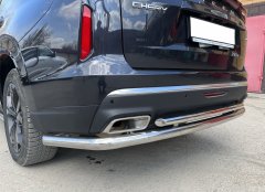 Тюнинг внедорожника Защита заднего бампера Chery Exeed VX 2022
