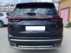 Тюнинг внедорожника Защита заднего бампера Chery Exeed VX 2022