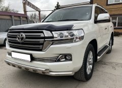 Тюнинг внедорожника Защита переднего бампера Toyota Land Cruiser 200  2015