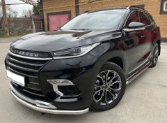 Тюнинг внедорожника Защита переднего бампера Chery Exeed TXL 2020