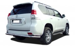 Тюнинг внедорожника Защита заднего бампера Toyota Land Cruiser Prado 150 2010